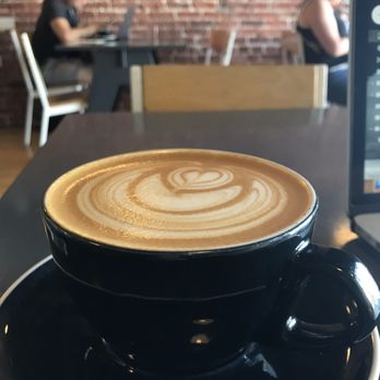 Recreational Coffee - This is a Almond milk soy latte - Coffee & Tea Near Me - Long Beach, California Recreational Coffee - This is a Almond milk soy latte - Coffee & Tea Near Me - Long Beach, California