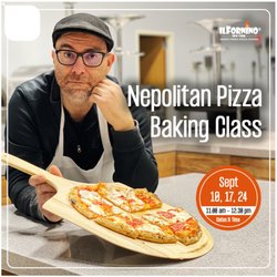 ilFornino New York - Nepolitan Pizza Making Classes at ilFornino Pizza Academy, September 2022