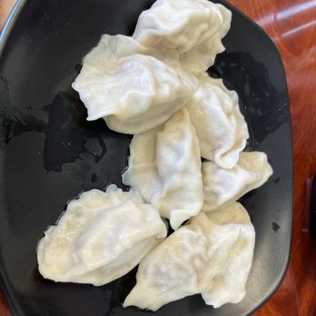 Good Shine Kitchen - Pork shrimp cabbage dumplings, after we ate a few - Chinese Near Me - Monterey Park, California