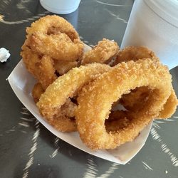 The Shack - Onion rings... so crispy