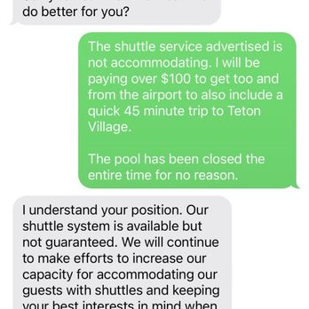 Snow King Resort Hotel and Condos - This is the response from the hotel. I want to be fully transparent of the service and value - Ski Resorts Near Me - Jackson, Wyoming