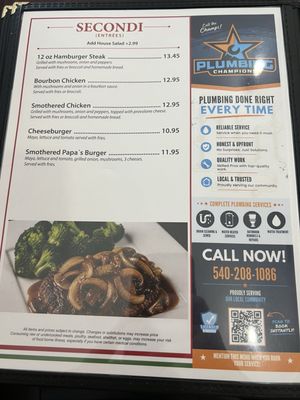 Menu photo 4 Papa's Pizzeria Rocky Mount, VA Menu photo 4 Papa's Pizzeria Rocky Mount, VA