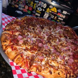 Meat Hugger Pizza