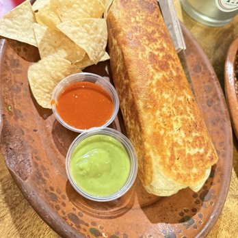 Chuy's Fiestas - Crispy Flat top burrita with carnitas - Mexican Near Me - San Francisco, California