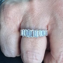 Blake Jewelers - Aquamarine ring