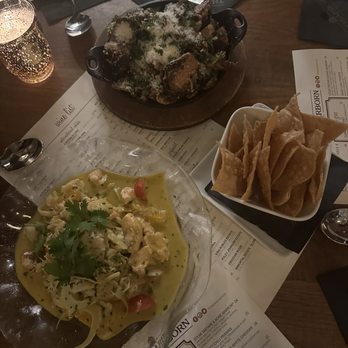 The Dearborn - Ceviche and Crispy Brussel Sprouts - New American Near Me - Chicago, Illinois