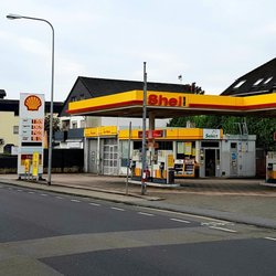 Shell Tankstelle - Ansicht