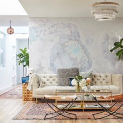 Alchemy Marin - Lounge vibes! catch up on this months Dwell or New Yorker & enjoy a kombucha on-tap or hot tea while you wait :)