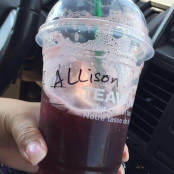 Starbucks - They got my name right hahaha - Coffee & Tea Near Me - Burnaby, British Columbia