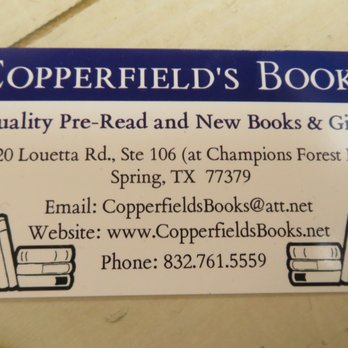 Copperfield's Books - Bookstores Near Me - Spring, Texas Copperfield's Books - Bookstores Near Me - Spring, Texas