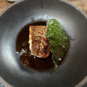 Meteora - Snapper with mexican chili leaf - New American Near Me - Los Angeles, California Meteora - Snapper with mexican chili leaf - New American Near Me - Los Angeles, California