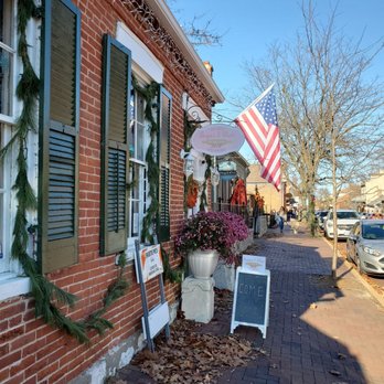 Sugar & Slice Bakery on Main - a brick building with green shutters - Bakeries Near Me - Saint Charles, Missouri Sugar & Slice Bakery on Main - a brick building with green shutters - Bakeries Near Me - Saint Charles, Missouri