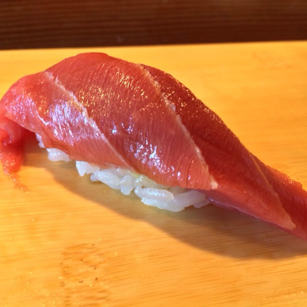 Hamano Sushi - Chu Toro: Medium Fat Tuna Belly | $12.95 (2 piece) - Sushi Bars Near Me - San Francisco, California Hamano Sushi - Chu Toro: Medium Fat Tuna Belly | $12.95 (2 piece) - Sushi Bars Near Me - San Francisco, California
