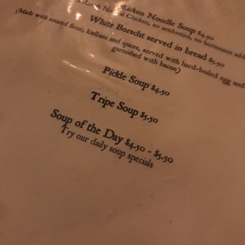 Karczma - Yummmmmmmmmy!!!!!!!!   Must try this restaurant!   Staff is amazing! - Polish Near Me - Brooklyn, New York