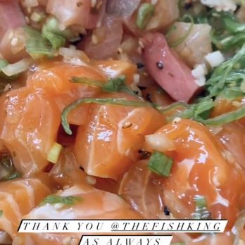 Fish King - Salmon and hamachi poke - Seafood Markets Near Me - Glendale, California Fish King - Salmon and hamachi poke - Seafood Markets Near Me - Glendale, California