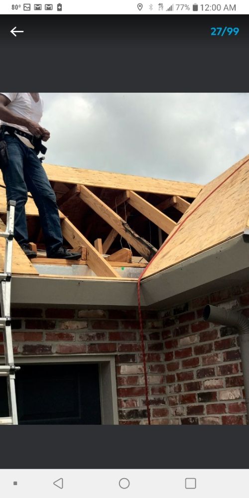 Slide of Cajun Roofing