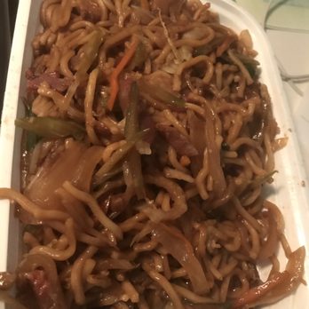 TJ's Express - Pork Lo Mein - Chinese Near Me - Highland, Michigan