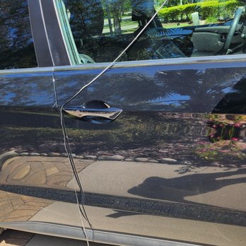 Bubble Down Car Wash - Seal completely pulled off by car wash. - Car Wash Near Me - Tampa, Florida