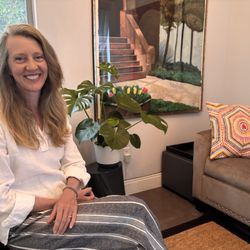 Easefull Counseling - My cozy home office in downtown Boca Raton.