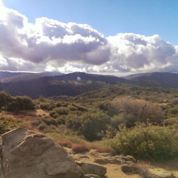Oak Grove Trail to High Point - Palomar Observatory in the distance - Hiking Near Me - Warner Springs, California Oak Grove Trail to High Point - Palomar Observatory in the distance - Hiking Near Me - Warner Springs, California