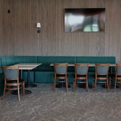 Lemieux Interiors - Persimmon Country Club: Dining Room