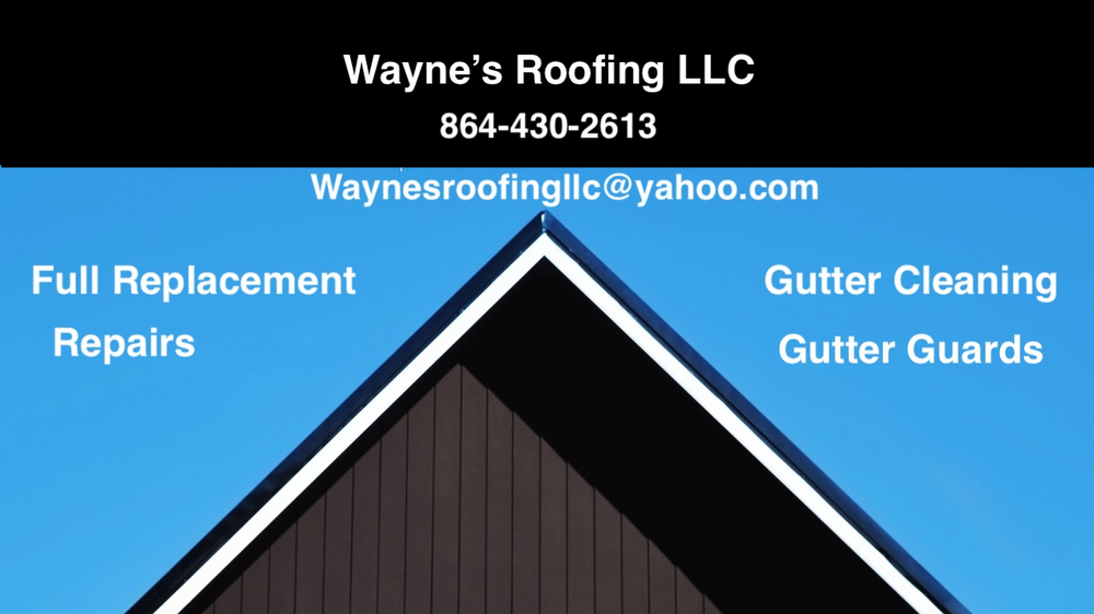 Slide of Wayne's Roofing