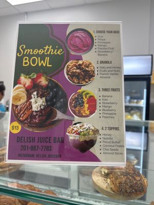 Menu photo 4 Delish Juice Bar Jersey City, NJ Menu photo 4 Delish Juice Bar Jersey City, NJ