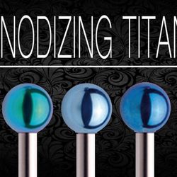 Vicious Ink Tattoos and Piercings - We can anodize your titanium jewelry for you!