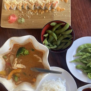 Big Monster Sushi & Thai - Sushi and pan nang. So good. - Thai Near Me - Lihue, Hawaii