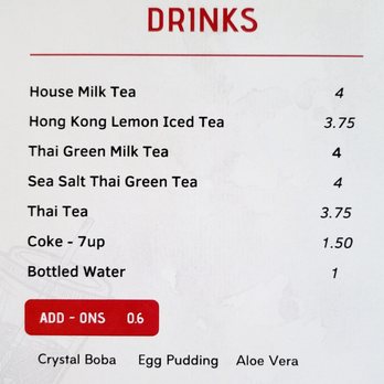 Crystal Dumplings - Drink menu as of 1/2022 - Dim Sum Near Me - Garden Grove, California Crystal Dumplings - Drink menu as of 1/2022 - Dim Sum Near Me - Garden Grove, California