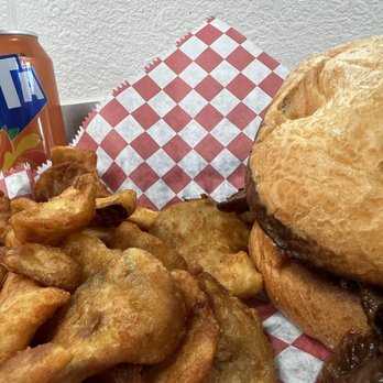 Chip Off the Block Deli - Brisket sandwich w/sidewinder fries - Delis Near Me - Las Vegas, Nevada Chip Off the Block Deli - Brisket sandwich w/sidewinder fries - Delis Near Me - Las Vegas, Nevada