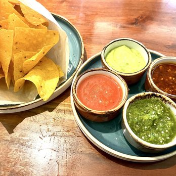 Sea Capitan - Totopos Y Salsa. I liked the traditional red, my son preferred the avocado based, and my husband preferred the peanut one. - Mexican Near Me - Kansas City, Missouri Sea Capitan - Totopos Y Salsa. I liked the traditional red, my son preferred the avocado based, and my husband preferred the peanut one. - Mexican Near Me - Kansas City, Missouri