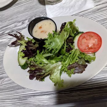 Mr Big Fish - Terrific house salad with citrus dressing - Seafood Near Me - Naples, Florida