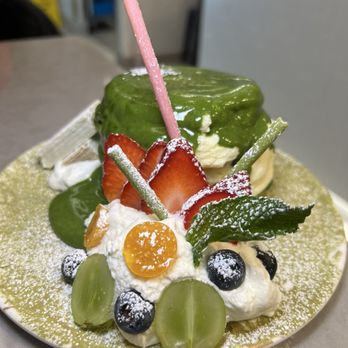 Cafe Kenkaku - Matcha soufflé pancake - Cafes Near Me - Richmond Hill, Ontario Cafe Kenkaku - Matcha soufflé pancake - Cafes Near Me - Richmond Hill, Ontario