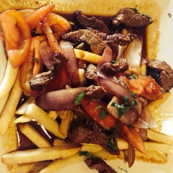 Puro Peru - Lomo Saltado is usually pretty good but today it was extra good hehe - Peruvian Near Me - Sandy, Utah Puro Peru - Lomo Saltado is usually pretty good but today it was extra good hehe - Peruvian Near Me - Sandy, Utah