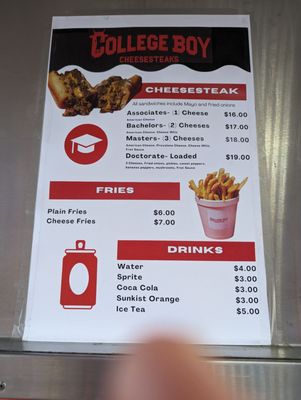 College Boy cheesesteaKs by null