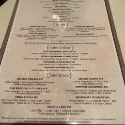 Rusty's Bistro Menu!