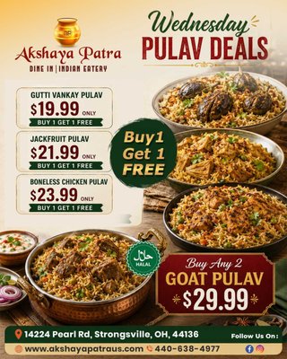 Menu photo 1 Akshaya Patra Strongsville, OH