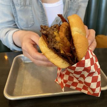 Americana - The Cowboy burger. - Food Trucks Near Me - Bend, Oregon