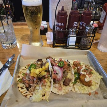 Famous Dave's Bar-B-Que - Big Boy Tacos! Smoked Pork, Smoked Brisket, and Fried  Catfish. $2.50 Taco Tuesday's...  HH 3PM - 6PM - Barbeque Near Me - Tualatin, Oregon