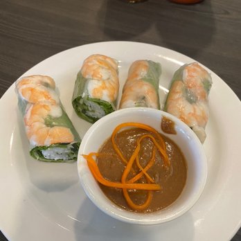 Hello Vietnam Pho & Roll - Tatum - fresh spring rolls with shrimp and a peanut sauce - Vietnamese Near Me - Phoenix, Arizona