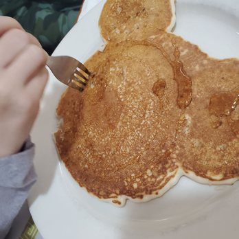 Cj's Restaurant - Mickey Mouse pancake - Breakfast & Brunch Near Me - New Britain, Connecticut