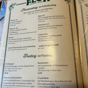 Restaurant Floh - Menu - German Near Me - Berlin, BE