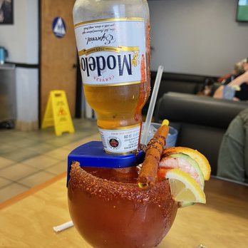 El pata salada - Their amazing Michelada - Mexican Near Me - Armona, California El pata salada - Their amazing Michelada - Mexican Near Me - Armona, California