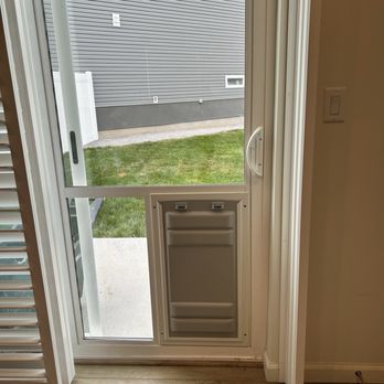 Advanced Window Products - Doggy door to backyard - Windows Installation Near Me - Salt Lake City, Utah Advanced Window Products - Doggy door to backyard - Windows Installation Near Me - Salt Lake City, Utah