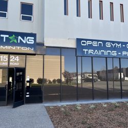 Bintang Badminton Burlingame - Main entrance, off of David Road