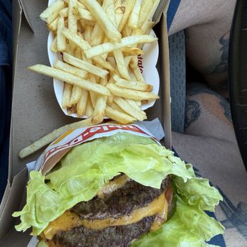 In-N-Out Burger - 4x4 protein style fries after a hike - Fast Food Near Me - Phoenix, Arizona