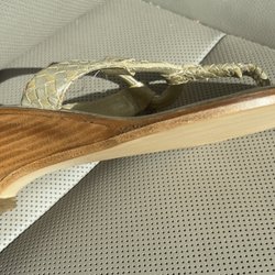 Re soled and healed.