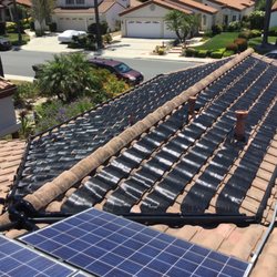 Custom solar thermal pool heating system!