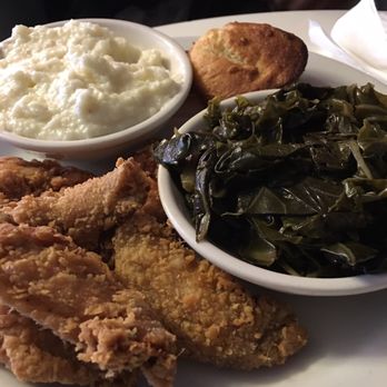 Simply Soulful - Chicken wings dinner w greens and grits and corn muffin - Desserts Near Me - Seattle, Washington Simply Soulful - Chicken wings dinner w greens and grits and corn muffin - Desserts Near Me - Seattle, Washington